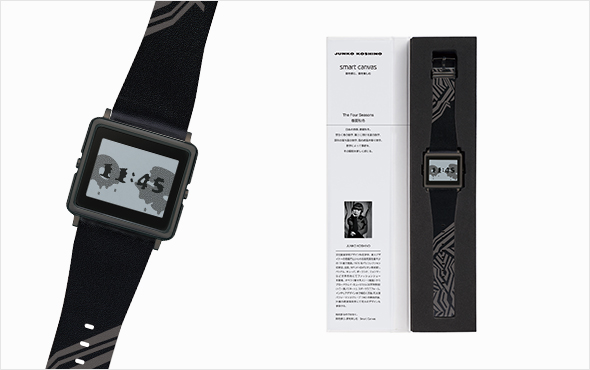 JUNKO KOSHINO×SMART CANVAS NEW WATCH「春夏秋冬」